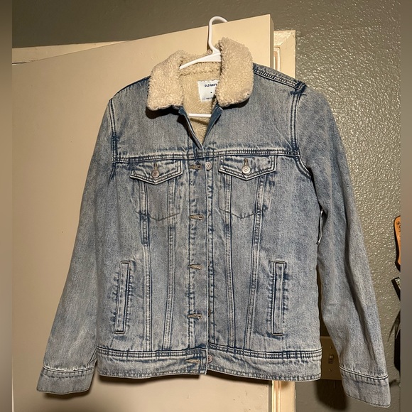 Gap Sherpa Denim Jacket (M) - Picture 2 of 9